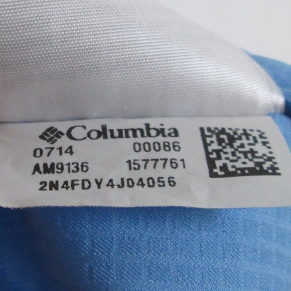 Columbia Mens Blue Omni-Wick Advanced Evaporation Button Down shirt Size… - Picture 13 of 13